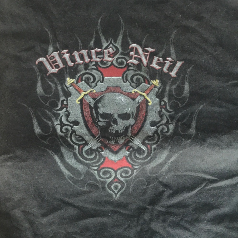 Vince Neil of Motley Crue t shirt xxl